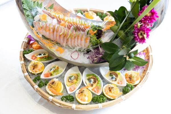 「東港現撈時令魚」挑戰「尚青」食材的最高境界。/業者提供