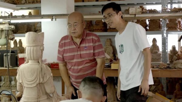 阮在泉州台商投資區 彭柏瑞: 赓續匠心傳承 弘揚中華文化。(圖/彭柏瑞提供)
