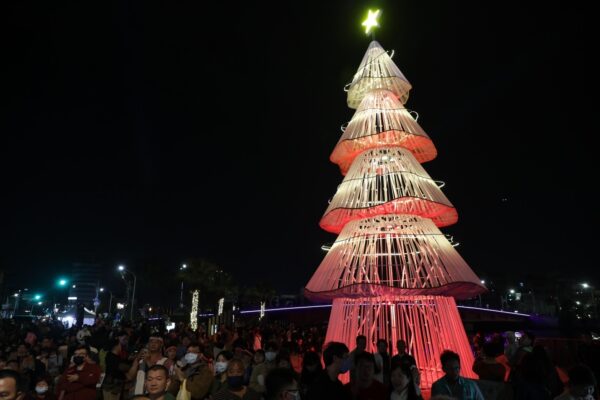 1203台南聖誕燈節聖誕點燈晚會。圖：台南市政府