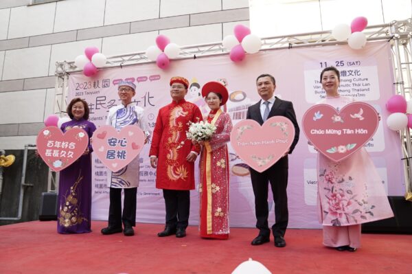 桃園新住民多元文化市集第3場為越南傳統禮俗文化。圖/桃園市新住民聯合服務中心