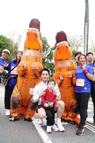 1216臺北馬歡樂早餐跑。圖／台北市政府