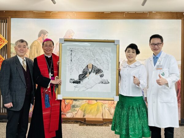 沈禎聖畫揭牌儀式   簡文秀獻唱「天使的神糧」   - https://www.watchmedia01.com