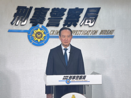 刑事局局長周幼偉說明。圖／刑事警察局