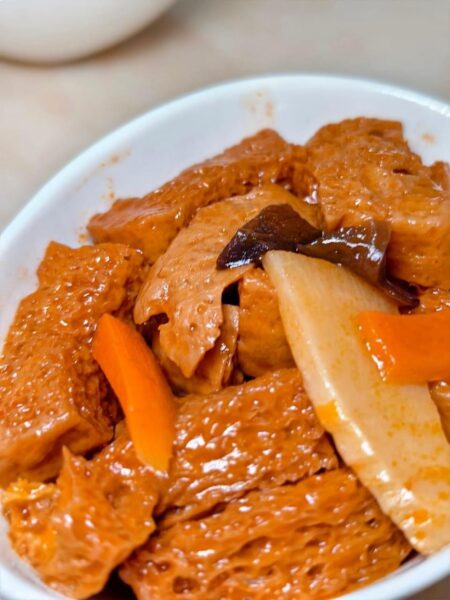 烤麩。圖/周含鍾攝